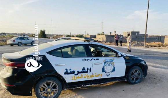 تنبيه مستعملي الطرق في بني وليد مع توقعات بهطول أمطار رعدية - psd elenwan 3 8