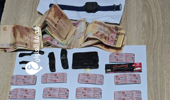 جهاز البحث الجنائي يضبط شخصين بتهمة الاتجار بالمخدرات في بنغازي - psd elenwan 5 13