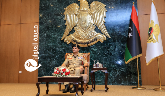 نائب القائد العام يستقبل وفداً من مشايخ وأعيان قبيلة أولاد سليمان في بنغازي - psd elenwan 6 5