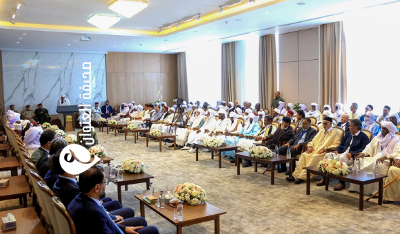 القائد العام يستقبل مشايخ وأعيان قبائل فزان ويؤكد أهمية توحيد الجهود لبناء مستقبل ليبيا 8 القائد العام يستقبل مشايخ وأعيان قبائل فزان ويؤكد أهمية توحيد الجهود لبناء مستقبل ليبيا - psd elenwan 11 2