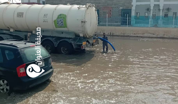 أمطار غزيرة تغمر شوارع طرابلس ومصراتة وتعيق حركة السير - psd elenwan 2 1