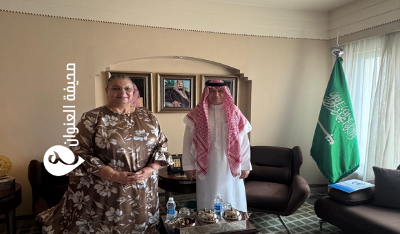 تيتيه تناقش مستجدات الوضع السياسي في ليبيا مع القائم بالأعمال السعودي 1 تيتيه تناقش مستجدات الوضع السياسي في ليبيا مع القائم بالأعمال السعودي