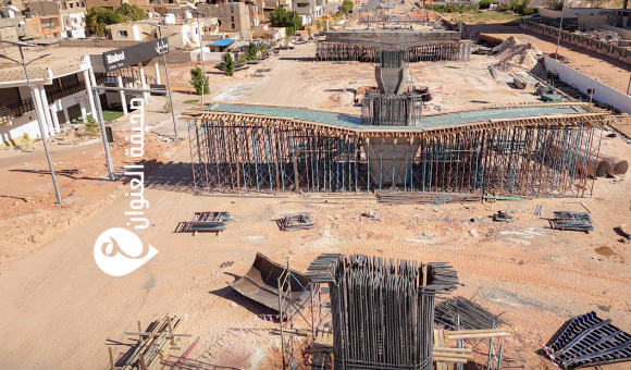 تواصل أعمال مشروع جسر "بطل العبور" في سبها 1 تواصل أعمال مشروع جسر "بطل العبور" في سبها - psd elenwan 4 29