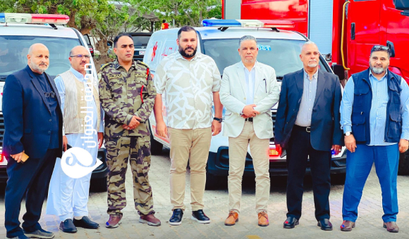 الوطني للتنمية يسلّم معدات خدمية حديثة لبلدية خليج السدرة بدعم من القيادة العامة - psd elenwan 6 2