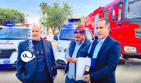 الوطني للتنمية يسلّم معدات خدمية حديثة لبلدية خليج السدرة بدعم من القيادة العامة - psd elenwan 7 1