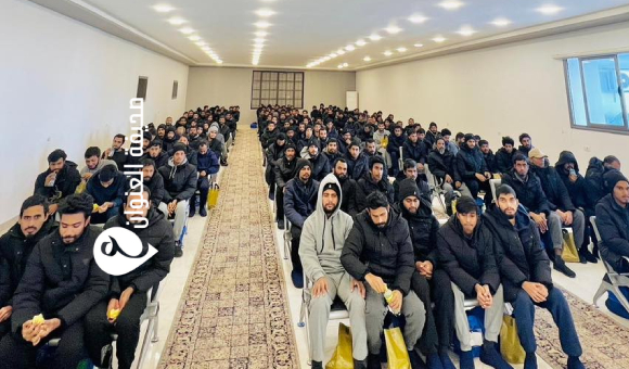 ترحيل مهاجرين بنغلاديشيين من مركز إيواء شرق طرابلس - psd elenwan 1 36