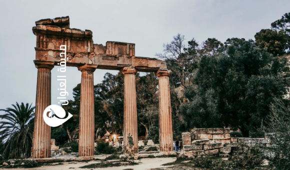 مدينة قورينا الأثرية شرق ليبيا