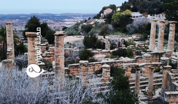 مدينة قورينا الأثرية شرق ليبيا