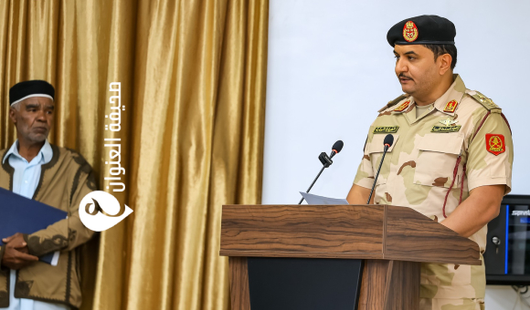 نائب القائد العام من أوباري: زمن التهميش ولى والجنوب قلب ليبيا النابض ومصدر قوتها ووحدتها - psd elenwan 2025 11 04T134207.136