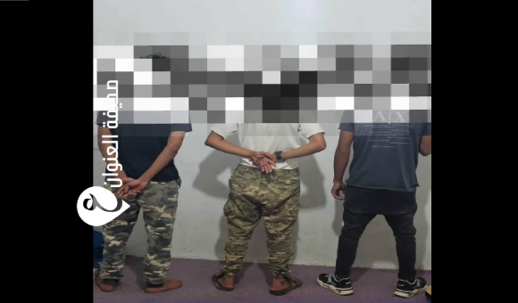 أمن درنة تضبط عصابة سرقت محل صرافة في مرتوبة - psd elenwan 2025 11 08T215558.568