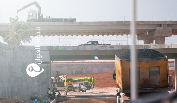 وصول كمرات كوبري طرابلس إلى بنغازي وصندوق الإعمار يواصل تطوير جليانا - psd elenwan 2025 11 12T115432.239