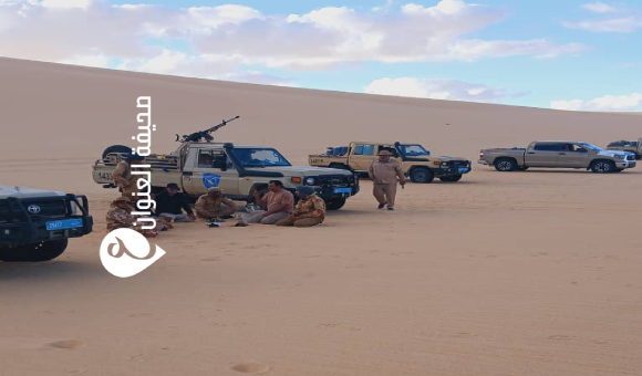 دوريات جهاز الهجرة تُنهي مهمة صحراوية في البطنان 