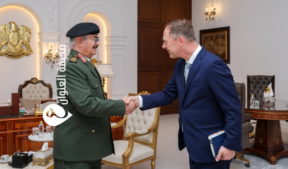 القائد العام يستقبل المبعوث الألماني - psd elenwan 2025 11 19T111457.005