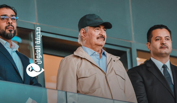 القائد العام ورئيس الحكومة يشاركان في افتتاح ملعب الاتحاد العسكري ببنغازي - psd elenwan 29