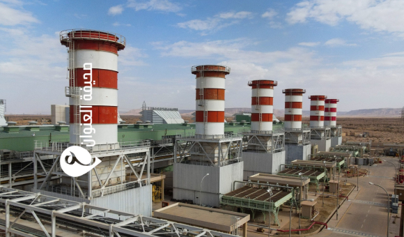 قرب دخول الوحدة السادسة بمحطة كهرباء الجبل الغربي على الشبكة - psd elenwan 35