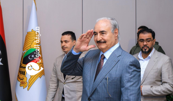 القائد العام يلتقي مشايخ غريان ويشدّد على وحدة ليبيا واستقرارها - psd elenwan 41