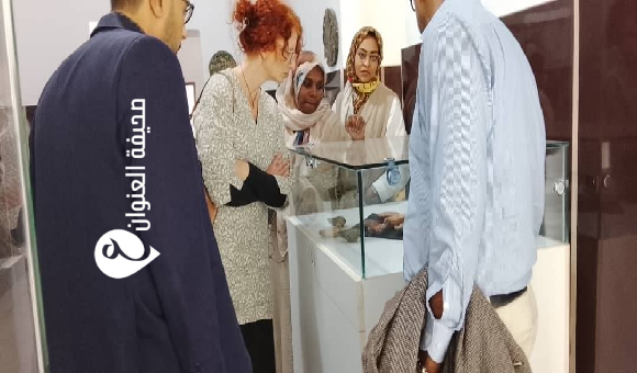 منظمة GIZ الألمانية تزور مراقبة آثار بنغازي