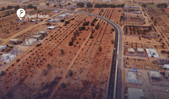 الوطني للتنمية يعلن افتتاح طريق مزدوج بطول 9 كيلومترات في سرت - psd elenwan 1 19