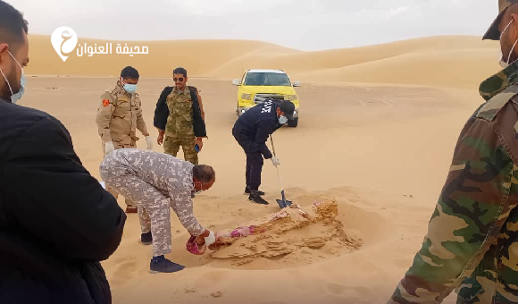 انتشال جثة متحللة غرب جالو بعد عامين 