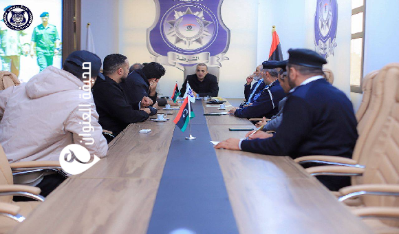 اجتماع أمني موسّع في أجدابيا لمواجهة التقلبات الجوية 