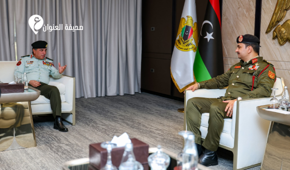 نائب القائد العام يستقبل وفدًا عسكريًا أردنيًا لبحث برامج التدريب والتطوير - psd elenwan 20