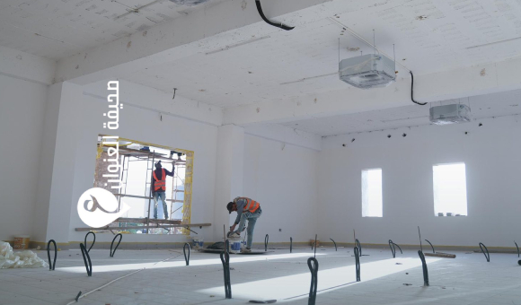 صندوق التنمية: أعمال مشروع كلية الطب والصيدلة بالمرج مستمرة بوتيرة منتظمة - psd elenwan 2025 12 01T140104.995