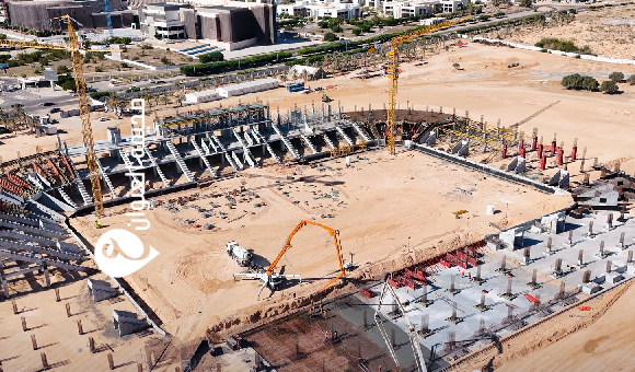 تقدم ملموس في إنشاء ملعب سرت الدولي - psd elenwan 2025 12 01T141440.510