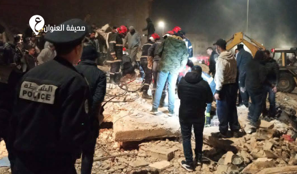 مصرع 19 شخصا في انهيار بنايتين بمدينة فاس المغربية - psd elenwan 2025 12 10T112733.559