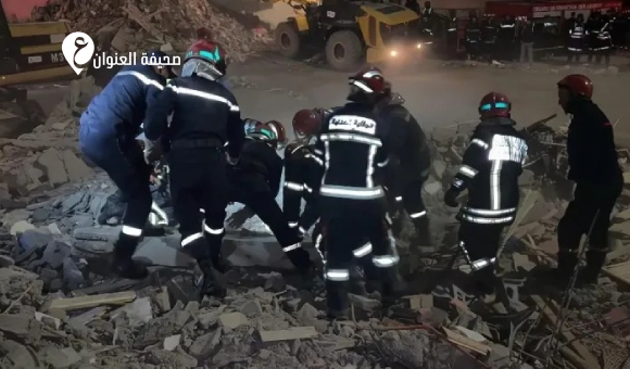 مصرع 19 شخصا في انهيار بنايتين بمدينة فاس المغربية - psd elenwan 2025 12 10T112924.060