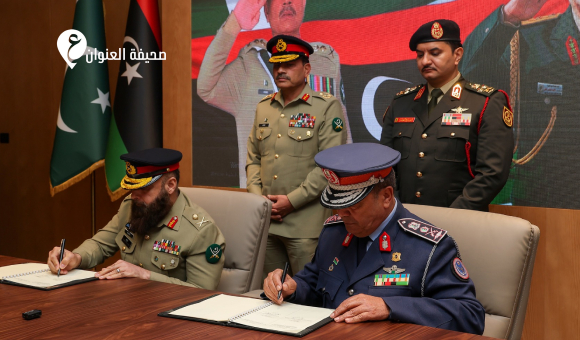 باكستان تؤكد متانة شراكتها الاستراتيجية مع ليبيا بعد زيارة قائد الجيش إلى بنغازي - psd elenwan 2025 12 22T120701.089
