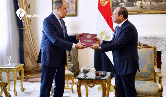 السيسي ولافروف يناقشان تطورات ليبيا وعددًا من القضايا الإقليمية - psd elenwan 5 6