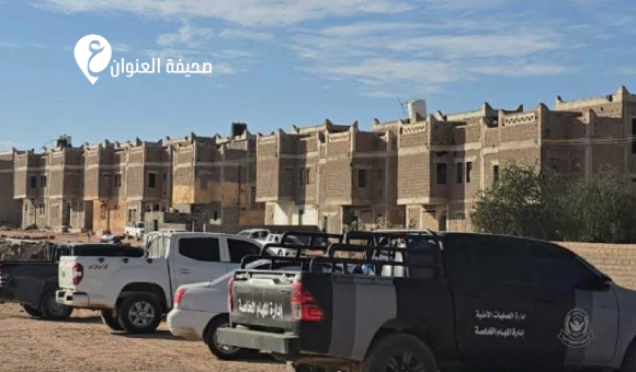 إخلاء العمارات الهندية في سبها تمهيدا لاستكمالها - psd elenwan 5 8 2 13