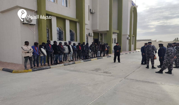 تفكيك شبكة لتهريب المهاجرين بين مصراتة وودّان  - psd elenwan 1 12 1