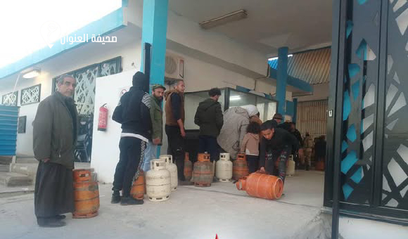 شركة البريقة: نقطة تعبئة الغاز بالبيضاء تواصل تقديم خدماتها للمواطنين  - psd elenwan 1 14 1