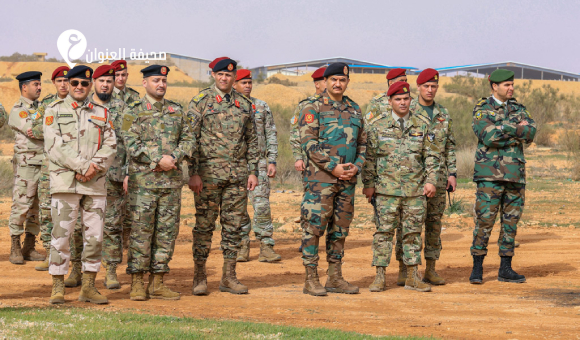 نائب القائد العام يتفقد اللواء 106 ويشيد بكتيبة العاصفة - psd elenwan 1 2026 01 29T231214.524