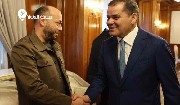 الوطنية لحقوق الإنسان تنتقد استقبال الدبيبة لـ"القصب" المطلوب دوليًا - psd elenwan 1 44