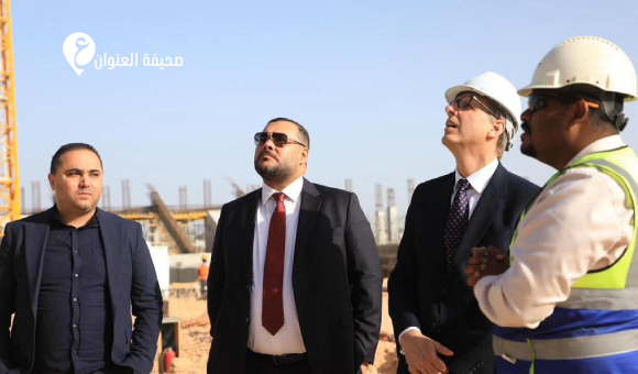 السفير البريطاني يزور سرت ويطلع على مشاريع التنمية ورؤية ليبيا 2030 - psd elenwan 74