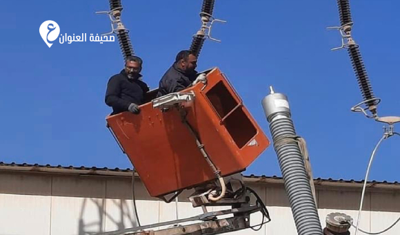 تقدم أعمال تركيب محول محطة مراوة الجديد - psd elenwan 75