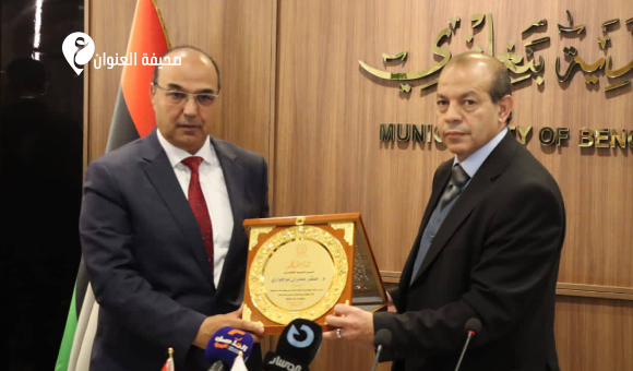 الصقر بوجواري يسلم مهام المجلس البلدي لعميد بنغازي المنتخب عزالدين الغرابي - psd elenwan 1 12