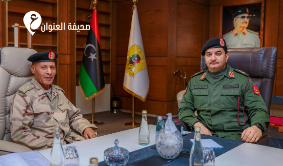 نائب القائد العام يبحث الأوضاع الأمنية في الجنوب - psd elenwan 1 13