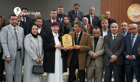 عقيلة صالح يؤكد التزام مجلس النواب باستقلال القضاء - psd elenwan 1 2026 02 04T221606.285