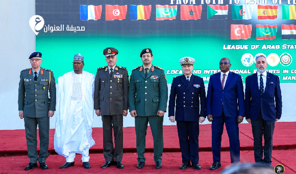 رئيس الأركان يؤكد أهمية توحيد جهود دول المتوسط وجنوب الصحراء لمواجهة الجرائم العابرة للحدود - psd elenwan 1 2026 02 12T215453.332