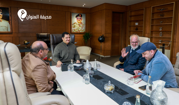 القيادة العامة تؤكد أولوية تطوير الجنوب وتتابع أوضاع سبها الخدمية - psd elenwan 1 2026 02 16T223704.756