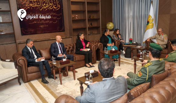 القائد العام يستقبل المبعوثة الأممية ويؤكد دعمه للمسار السياسي - psd elenwan 2 7