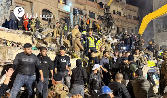 انهيار مبنى في طرابلس اللبنانية يودي بحياة 14 شخصا - psd elenwan 2026 02 09T104701.263