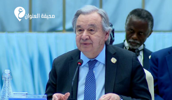 غوتيريش يدعو لـ "مسار سلمي" في ليبيا - psd elenwan 2026 02 14T133807.370