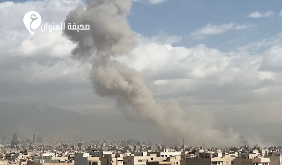 هجوم إسرائيلي أمريكي على إيران وطهران تتوعد بالرد - psd elenwan 2026 02 28T121837.449