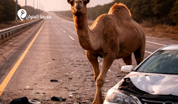 أمن إجدابيا تلوّح بغرامات مالية على رعي المواشي قرب الطرق العامة - psd elenwan 2 8