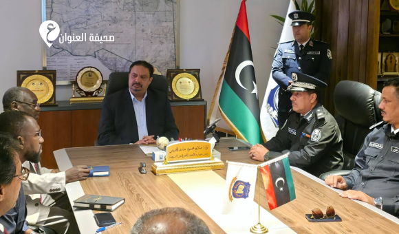 مباحثات ليبية تشادية في بنغازي لتعزيز التنسيق بشأن أوضاع المهاجرين - psd elenwan 5 2