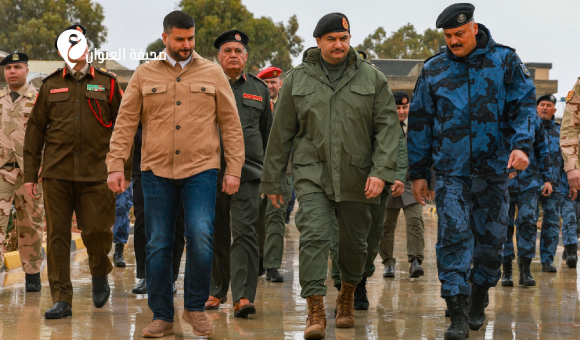 نائب القائد العام يتفقد جاهزية الدعم المركزي في بنغازي ويفتتح مقره الجديد - psd elenwan 11